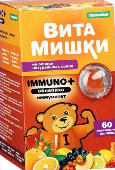 Vitamíny Imuno plus Rakytník řešetlákový