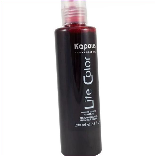 Kapous Professional tónovací šampon (granátově červený)