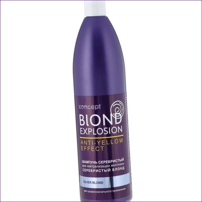 Šampon Concept Blond Explosion proti žlutému efektu pro světlé odstíny