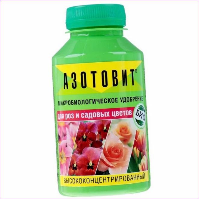 Mikrobiologické hnojivo Azotovit pro růže a zahradní květiny, A10050, 220 ml