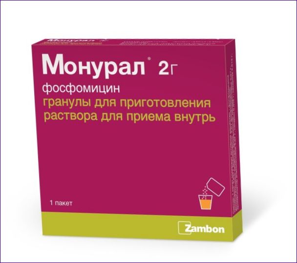 Fosfomycin (Monural)