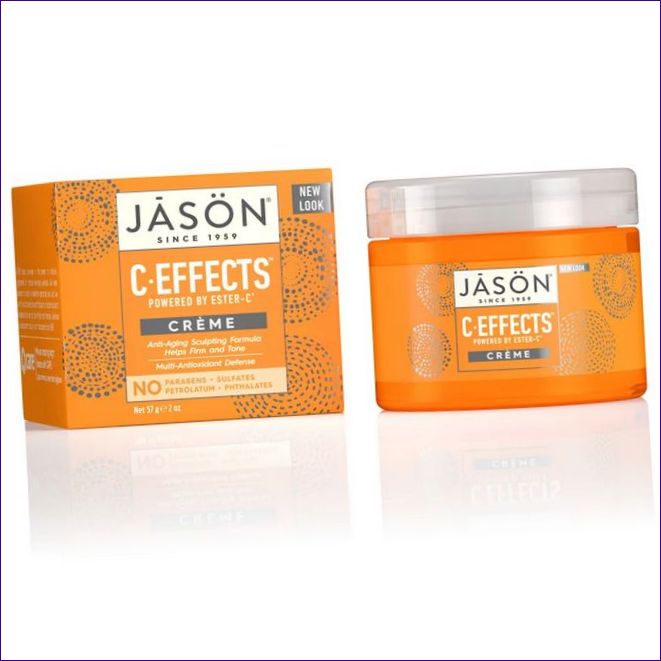Jason Facial line with vitamin C Noční krém proti stárnutí obličeje Ester-C Creme
