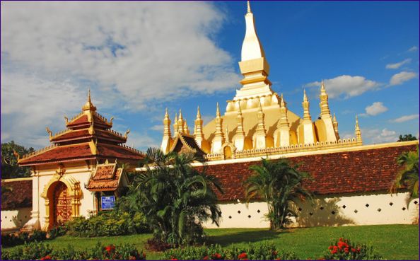 Chrám Pha That Luang (Zlatá stúpa)