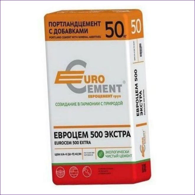 EuroCement 500 Extra D20 CEM II 42,5 H