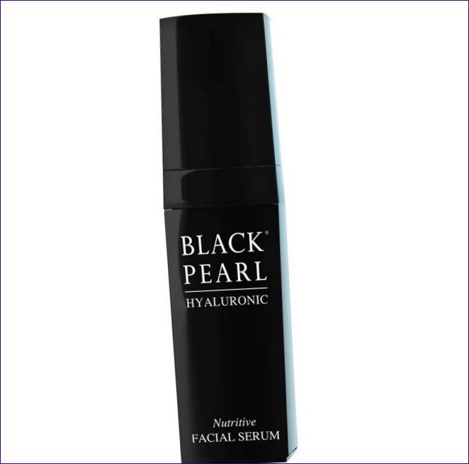 Hialuronové výživné sérum na obličej Black Pearl