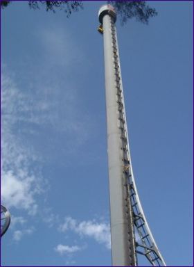 Na 4. místě: Tower of Terror II (Queensland, Austrálie)