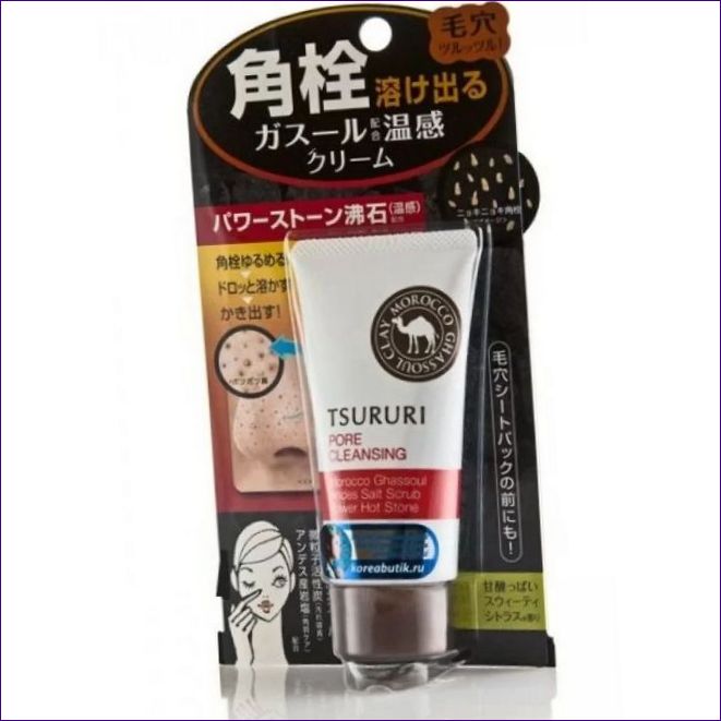 BCL krém na obličej Tsururi krém na čištění pórů s termo efektem