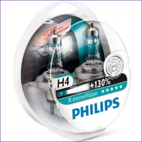Philips H4 3700K X-TREME VISION +130%