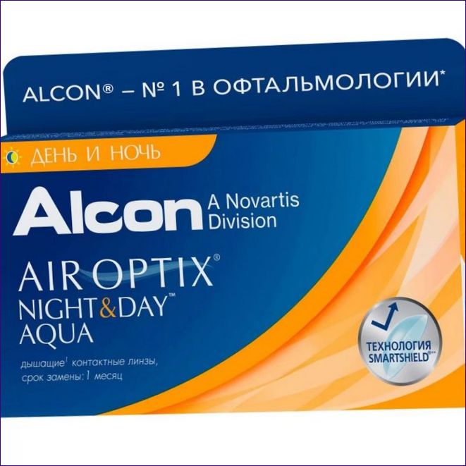 Air Optix (Alcon) Night Day Aqua (3 čočky)