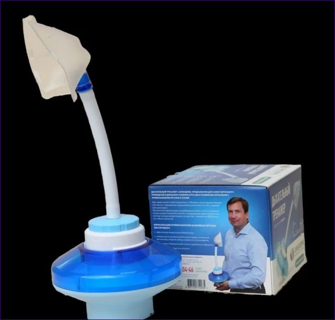 Samozdrav Exportní verze dýchacího přístroje s kompletní sadou 