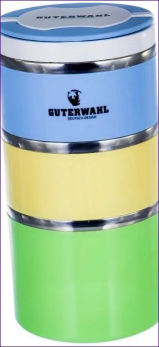 Guterwahl Thermo Lunch Box Keep warm 3 sekce 1320 ml