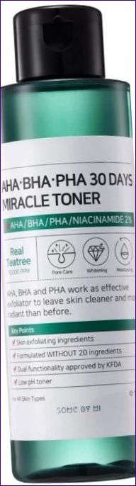 Některé By Mi AHA-BHA-PHA 30 Days Miracle Toner pro problematickou pleť