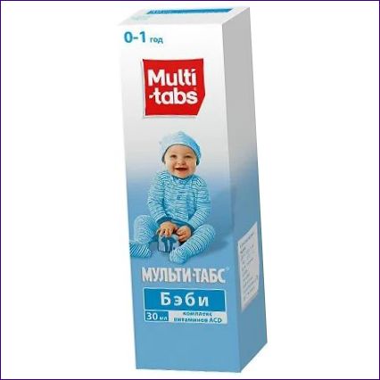 Multitabs Baby (vitamíny A, C, E)