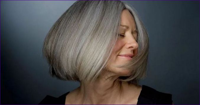 Hledání správné barvy pro šedivé vlasy