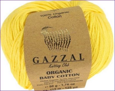 Dětská organická bavlna Gazzal