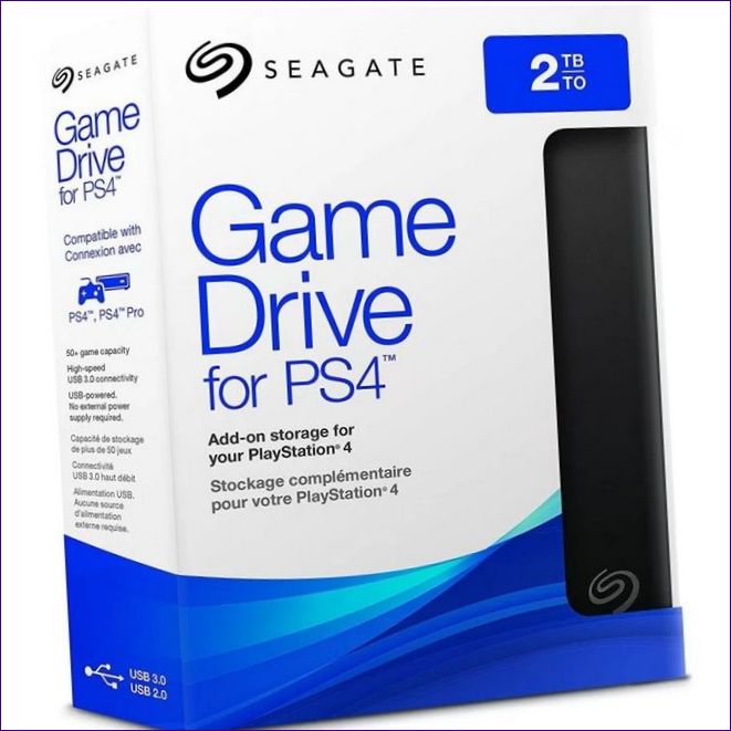 Herní disk Seagate pro PlayStation 4