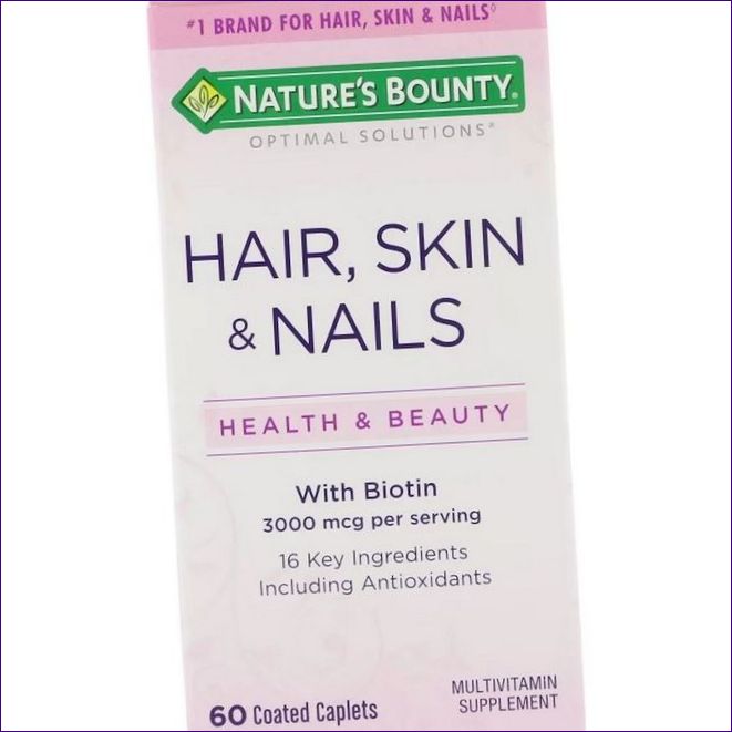 Nature's Bounty Vlasy, kůže a nehty