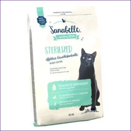 Sanabelle Meal pro kastrované kočky, bez obilovin