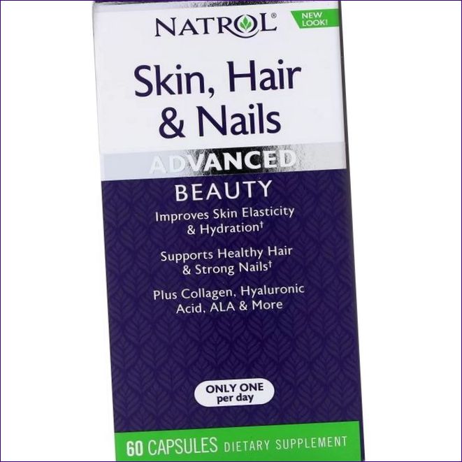 Natrol Doplněk pro zdraví kůže, vlasů a nehtů, dokonalá krása