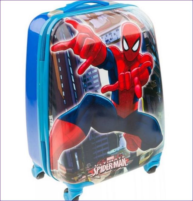 Dětský kufr Spider-Man na kolečkách od Tevin Kids