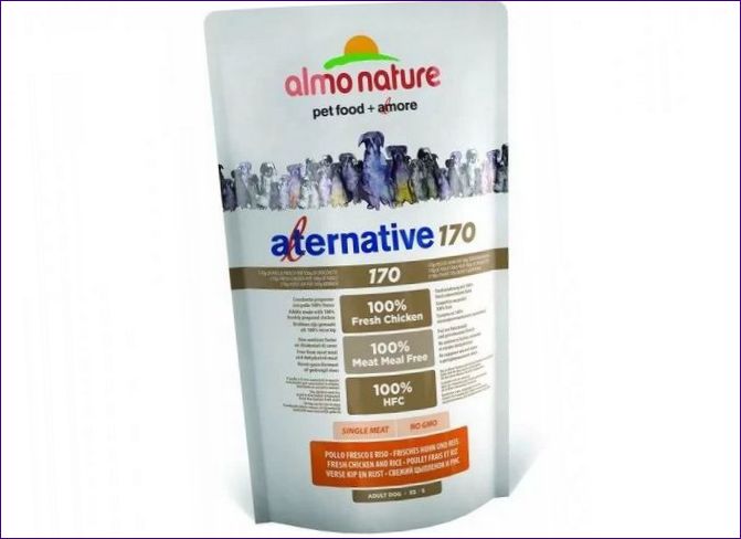 Almo Nature Alternative Kuře s rýží M-L