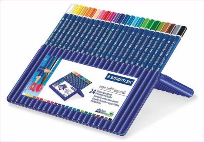 STAEDTLER ERGOSOFT SADA 24 BARV AQUARELOVÝCH SVÍČEK.webp