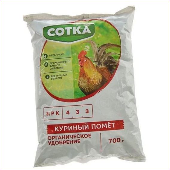Organické hnojivo Soták kuřecí hnůj, 700 g