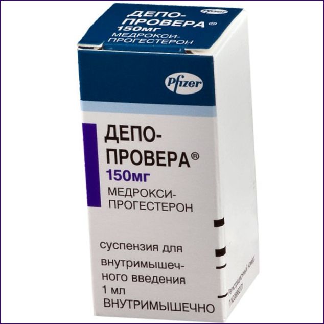 Depo-provera (medroxyprogesteron)
