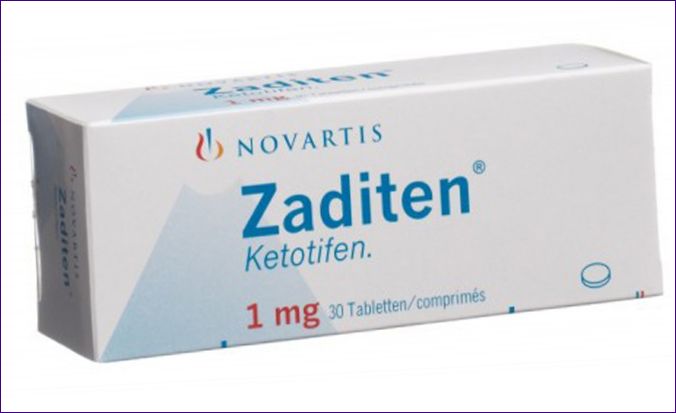 Ketotifen (Zaditen, Ketotifen Sopharma)