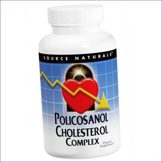 Source Naturals Anti-cholesterolový komplex s polikosanolem