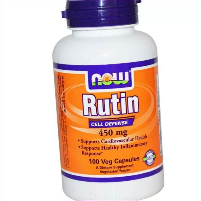 Now Foods Rutin, 450 mg