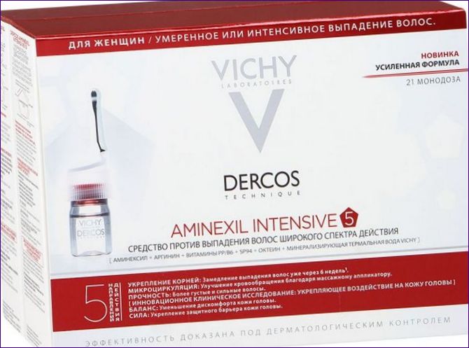 Vichy Dercos aminexil intensive