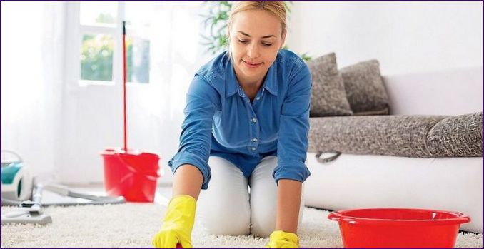 Čím čistit koberec