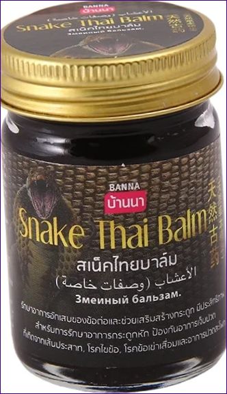 Thajský balzám Banna Snake