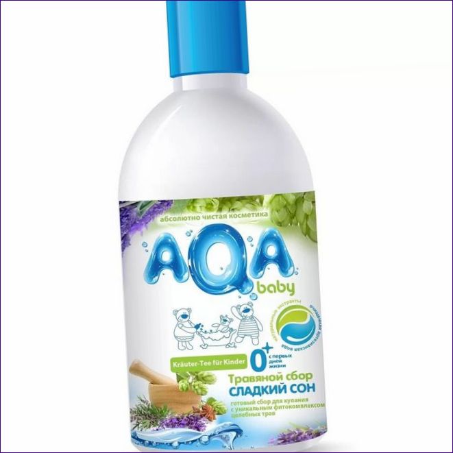 AQA dětská bylinná směs do koupele