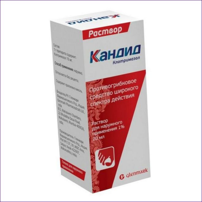 Klotrimazol (Candide, Clotrima-Pharm)