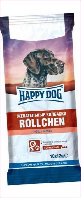 Happy Dog Žvýkací párky s mletým masem